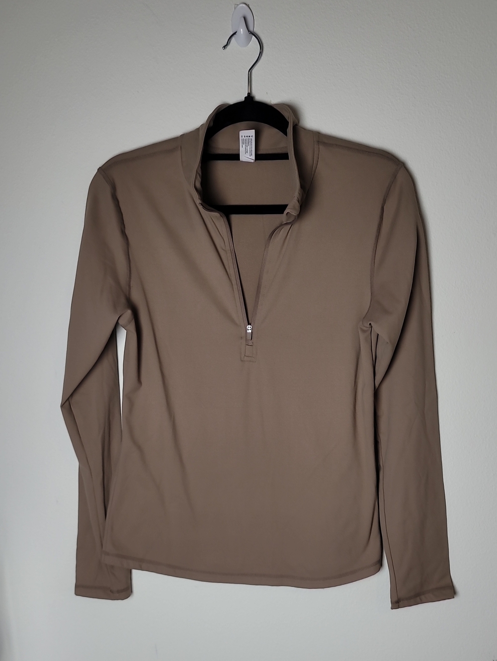 Yogalicious Ultra Lush Cloud Drift Half Zip Lightweight Pullover Size Large